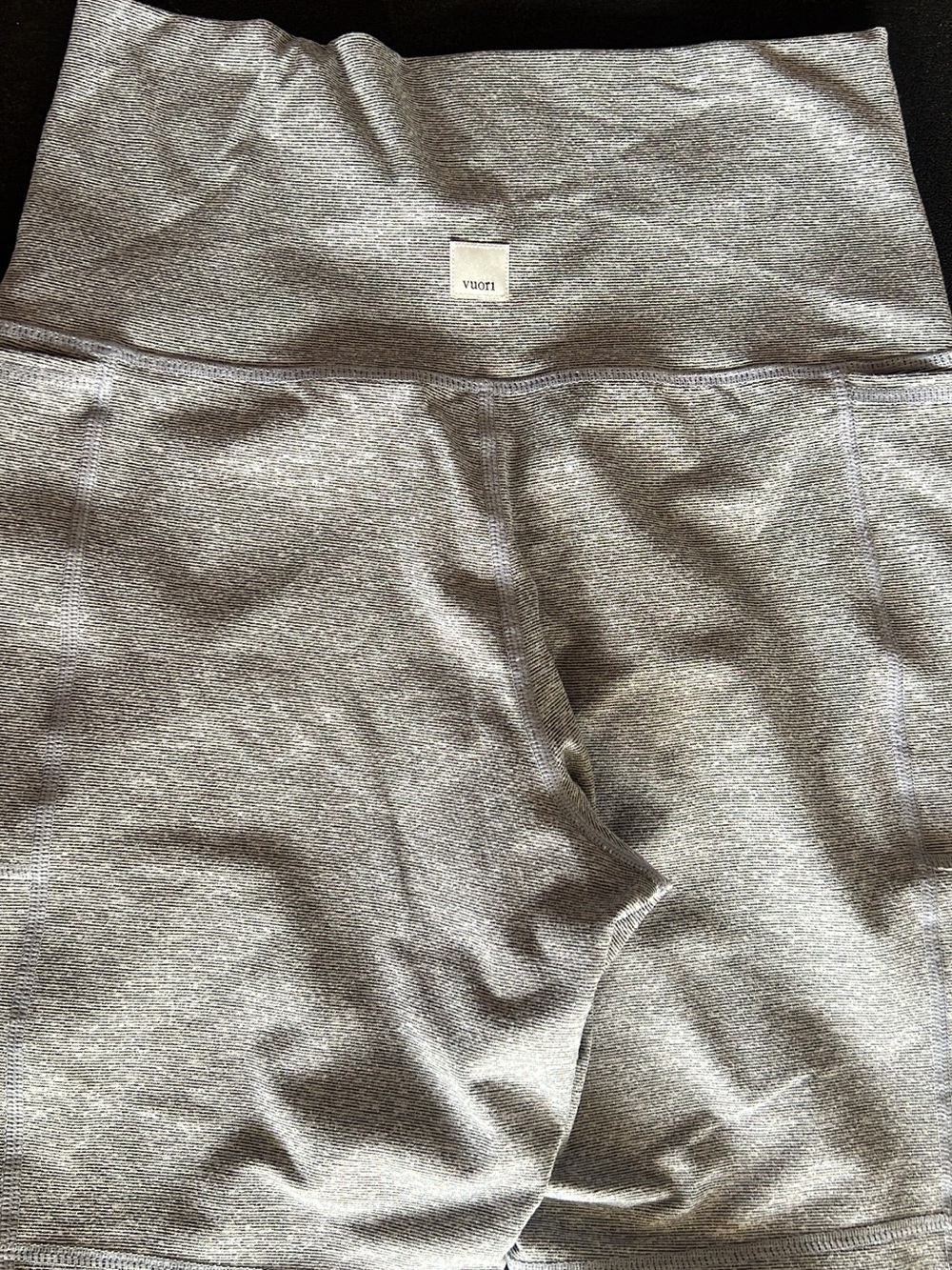 Vuori Kids Heather Gray Athletic Leggings